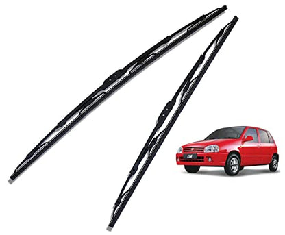 Euro Care Metal Type Wiper Blade Compatibility with Tata Altroz Windshield Car Wiper Blade Size D-24,P-16|B0B7XMDG6M