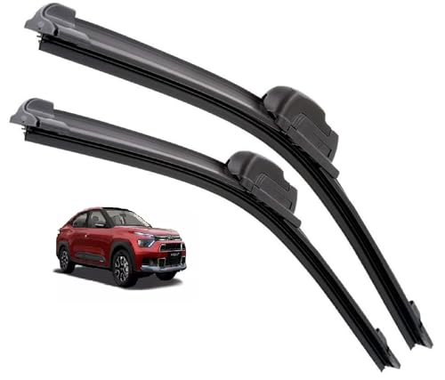 Euro Care Windshield Car Wiper Blades Compatibility with Tata Altroz - Set of 2Pc (D-24,P-16)|B0B7XRMBJ3