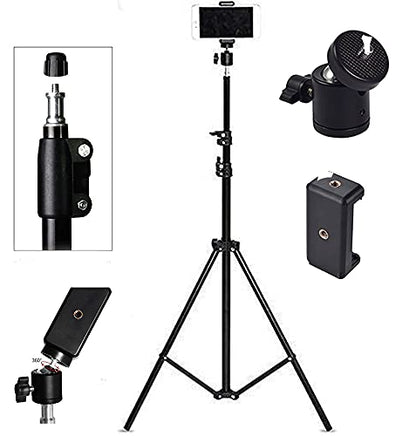 RGB 12 inch Ring Light with Stand 8 Feet Tripod Stand for Phone | Camera | 3 Color Modes Dimmable Lighting | for YouTube | Photo-Shoot | Video Shoot | Live Stream | Makeup & Vlogging|B09CGMRWGX