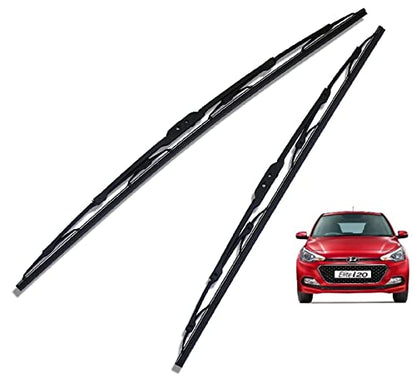 Euro Care Metal Type Wiper Blade Compatibility with Tata Altroz Windshield Car Wiper Blade Size D-24,P-16|B0B7XMDG6M