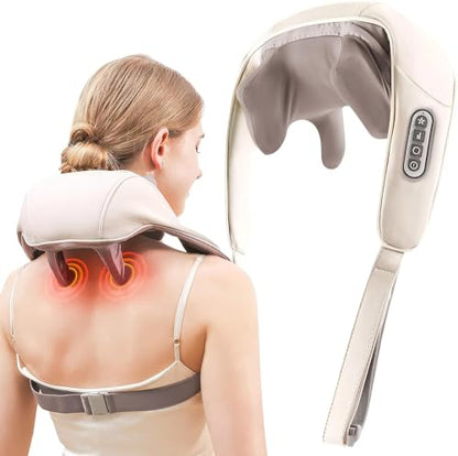 5D Electric Cervical Neck and Back Massager with Heating – Deep Tissue Body Massager for Neck, Shoulders, Waist, and Legs – Effective Pain Relief for Aches and Stiffness|B0DXQBQ3H9