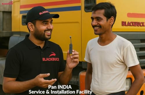 BlackBuck GPS Tracker for Car, Bike,Truck, Bus| 12 Month Sim Validity| Pan India Installation & Repair facilty| Remote Engine Lock Compatible| Dust & Spray Proof| 1 Year app Access | 1 Year Warranty|B0F9Y67B1Z