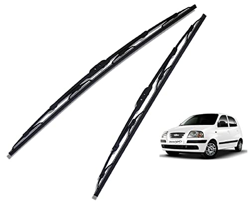 Euro Care Metal Type Wiper Blade Compatibility with Tata Altroz Windshield Car Wiper Blade Size D-24,P-16|B0B7XMDG6M