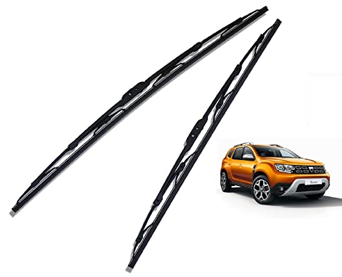 Euro Care Metal Type Wiper Blade Compatibility with Tata Altroz Windshield Car Wiper Blade Size D-24,P-16|B0B7XMDG6M