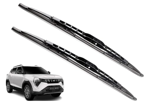 Euro Care Metal Type Wiper Blade Compatibility with Tata Altroz Windshield Car Wiper Blade Size D-24,P-16|B0B7XMDG6M