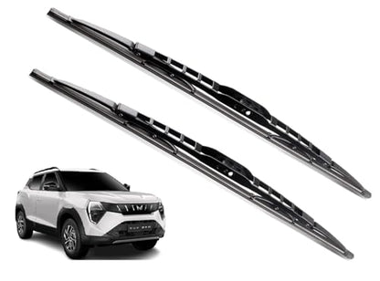 Euro Care Metal Type Wiper Blade Compatibility with Tata Altroz Windshield Car Wiper Blade Size D-24,P-16|B0B7XMDG6M