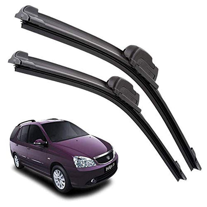 Euro Care Windshield Car Wiper Blades Compatibility with Tata Altroz - Set of 2Pc (D-24,P-16)|B0B7XRMBJ3