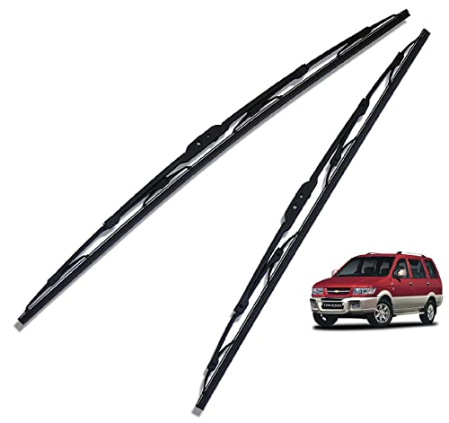 Euro Care Metal Type Wiper Blade Compatibility with Tata Altroz Windshield Car Wiper Blade Size D-24,P-16|B0B7XMDG6M