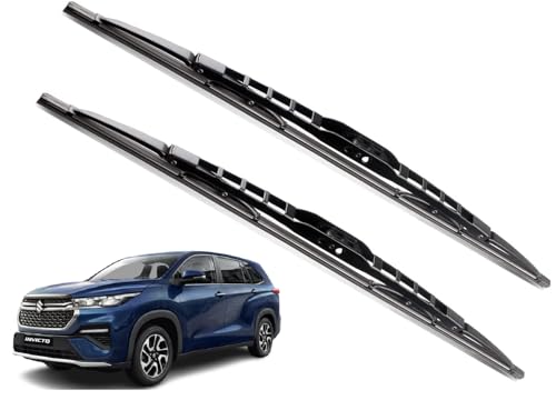 Euro Care Metal Type Wiper Blade Compatibility with Tata Altroz Windshield Car Wiper Blade Size D-24,P-16|B0B7XMDG6M