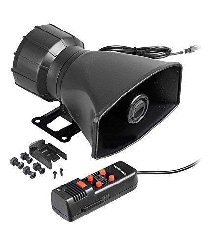 Guance 4 in 1 Police, Fire, Buzzer, Talking Mic Siren Alarm Annunciato for Maruti Suzuki Ignis|B076238TW2