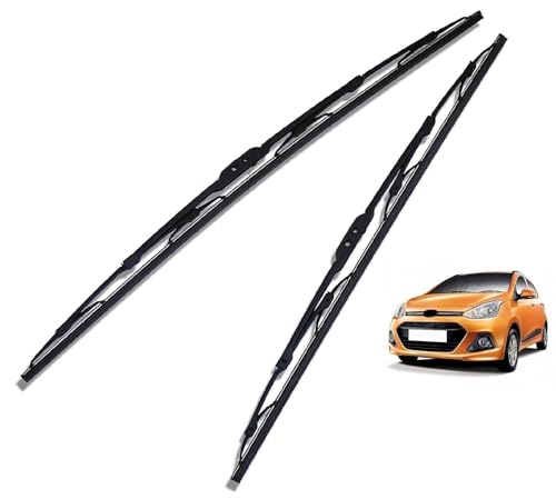 Euro Care Metal Type Wiper Blade Compatibility with Tata Altroz Windshield Car Wiper Blade Size D-24,P-16|B0B7XMDG6M