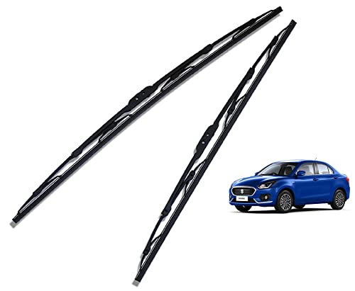 Euro Care Metal Type Wiper Blade Compatibility with Tata Altroz Windshield Car Wiper Blade Size D-24,P-16|B0B7XMDG6M