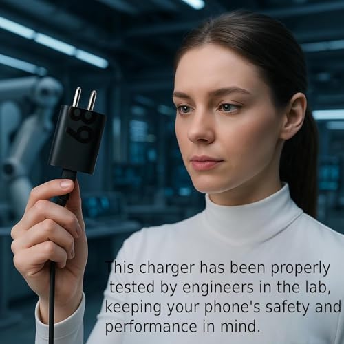 Motorola 68W TurboPower USB-C Charger for Edge 60 Pro, Moto Fusion Series, G-Series, Razr 60 & More – Fast Charging Adapter (Black)|B0G25VF4SP