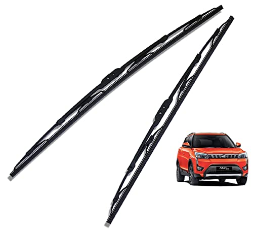 Euro Care Metal Type Wiper Blade Compatibility with Tata Altroz Windshield Car Wiper Blade Size D-24,P-16|B0B7XMDG6M