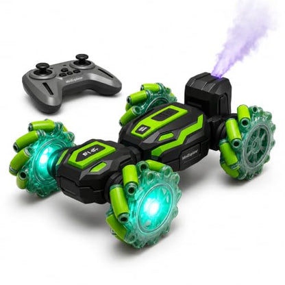 MiniExplorer SUV Defender Remote Control RC Car with Real Smoke | High Speed Racing Toy with LED Lights | Rechargeable Battery | Fully Functional RC Vehicle for Kids Boys & Girls|B0GVT13HQ2