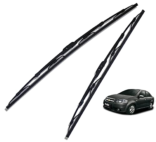 Euro Care Metal Type Wiper Blade Compatibility with Tata Altroz Windshield Car Wiper Blade Size D-24,P-16|B0B7XMDG6M