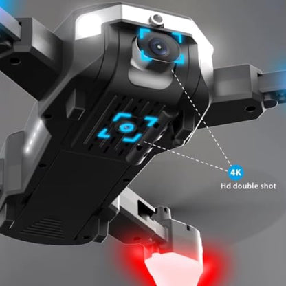 Drone with 4k Camera Foldable 1080P HD Drone with FPV Live Video, Smart Gestures Selfie, Altitude Hold, One Key Take Off/Landing, 3D Flips for Kids and Adults.|B0HFKG7N4K