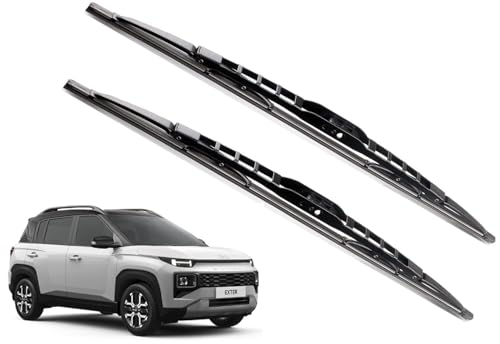 Euro Care Metal Type Wiper Blade Compatibility with Tata Altroz Windshield Car Wiper Blade Size D-24,P-16|B0B7XMDG6M