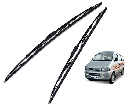 Euro Care Metal Type Wiper Blade Compatibility with Tata Altroz Windshield Car Wiper Blade Size D-24,P-16|B0B7XMDG6M