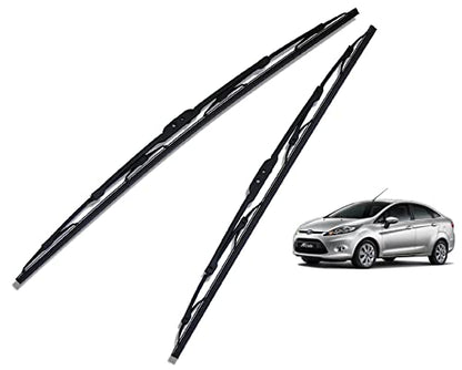 Euro Care Metal Type Wiper Blade Compatibility with Tata Altroz Windshield Car Wiper Blade Size D-24,P-16|B0B7XMDG6M
