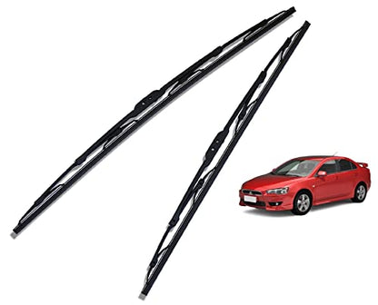 Euro Care Metal Type Wiper Blade Compatibility with Tata Altroz Windshield Car Wiper Blade Size D-24,P-16|B0B7XMDG6M