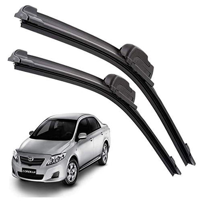 Euro Care Windshield Car Wiper Blades Compatibility with Tata Altroz - Set of 2Pc (D-24,P-16)|B0B7XRMBJ3
