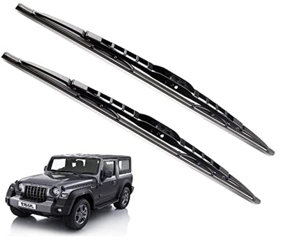 Euro Care Metal Type Wiper Blade Compatibility with Tata Altroz Windshield Car Wiper Blade Size D-24,P-16|B0B7XMDG6M