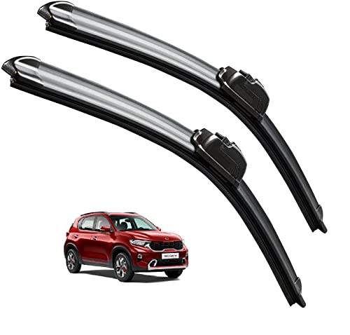 Euro Care Windshield Car Wiper Blades Compatibility with Tata Altroz - Set of 2Pc (D-24,P-16)|B0B7XRMBJ3