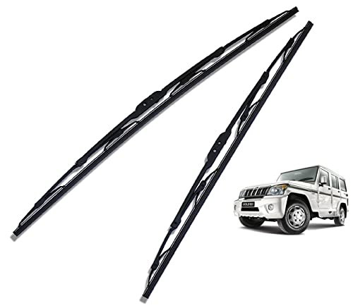 Euro Care Metal Type Wiper Blade Compatibility with Tata Altroz Windshield Car Wiper Blade Size D-24,P-16|B0B7XMDG6M