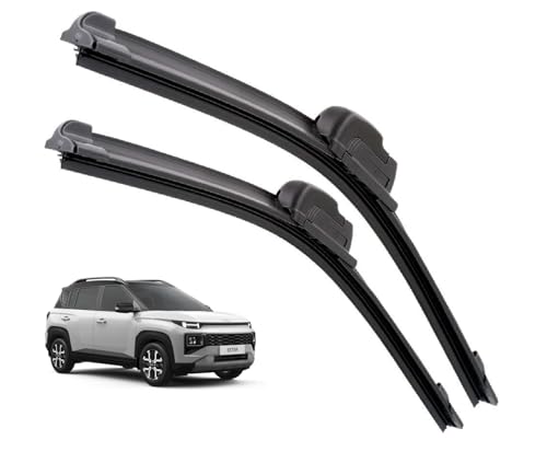 Euro Care Windshield Car Wiper Blades Compatibility with Tata Altroz - Set of 2Pc (D-24,P-16)|B0B7XRMBJ3