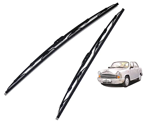 Euro Care Metal Type Wiper Blade Compatibility with Tata Altroz Windshield Car Wiper Blade Size D-24,P-16|B0B7XMDG6M