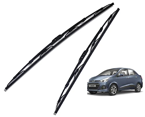 Euro Care Metal Type Wiper Blade Compatibility with Tata Altroz Windshield Car Wiper Blade Size D-24,P-16|B0B7XMDG6M