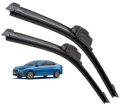 Euro Care Windshield Car Wiper Blades Compatibility with Tata Altroz - Set of 2Pc (D-24,P-16)|B0B7XRMBJ3