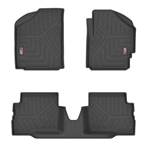 GFX TPV Car Floor Mats Premium Life Long Foot Mats | Compatible with Dzire (2012 to 2019) / Swift (2011 to 2017) Onwards | Waterproof, Anti-Slip, All-Weather, Durable & Easy to Clean Car Mats, Black|B0CZXGXX6N