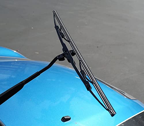 Euro Care Metal Type Wiper Blade Compatibility with Tata Altroz Windshield Car Wiper Blade Size D-24,P-16|B0B7XMDG6M
