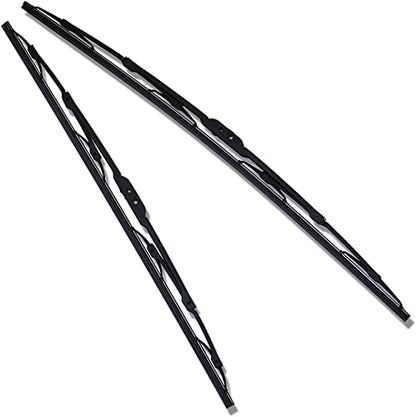 Euro Care Metal Type Wiper Blade Compatibility with Tata Altroz Windshield Car Wiper Blade Size D-24,P-16|B0B7XMDG6M