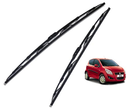 Euro Care Metal Type Wiper Blade Compatibility with Tata Altroz Windshield Car Wiper Blade Size D-24,P-16|B0B7XMDG6M