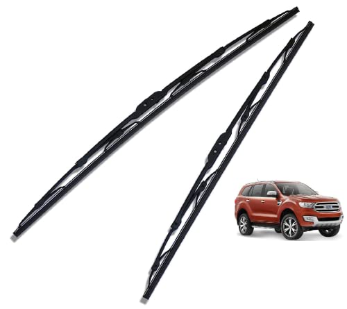 Euro Care Metal Type Wiper Blade Compatibility with Tata Altroz Windshield Car Wiper Blade Size D-24,P-16|B0B7XMDG6M