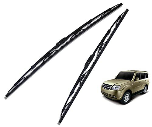 Euro Care Metal Type Wiper Blade Compatibility with Tata Altroz Windshield Car Wiper Blade Size D-24,P-16|B0B7XMDG6M