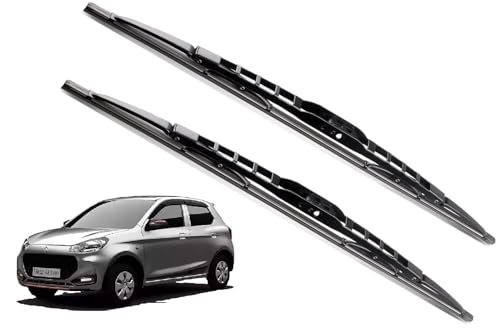 Euro Care Metal Type Wiper Blade Compatibility with Tata Altroz Windshield Car Wiper Blade Size D-24,P-16|B0B7XMDG6M