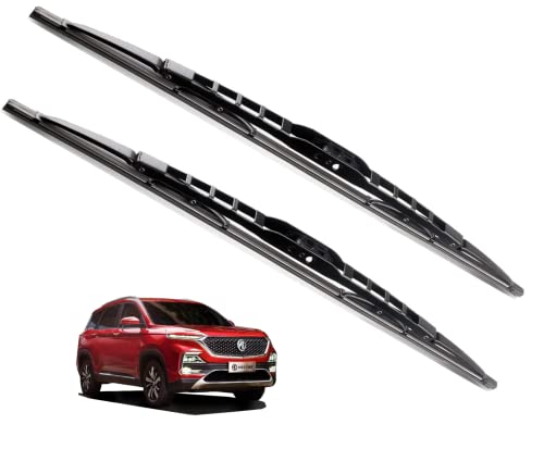 Euro Care Metal Type Wiper Blade Compatibility with Tata Altroz Windshield Car Wiper Blade Size D-24,P-16|B0B7XMDG6M