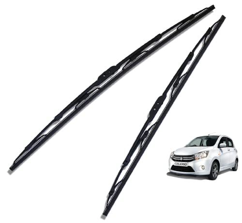Euro Care Metal Type Wiper Blade Compatibility with Tata Altroz Windshield Car Wiper Blade Size D-24,P-16|B0B7XMDG6M