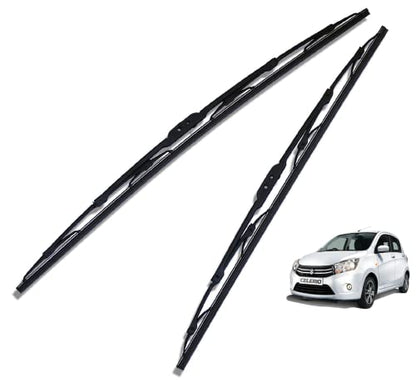 Euro Care Metal Type Wiper Blade Compatibility with Tata Altroz Windshield Car Wiper Blade Size D-24,P-16|B0B7XMDG6M