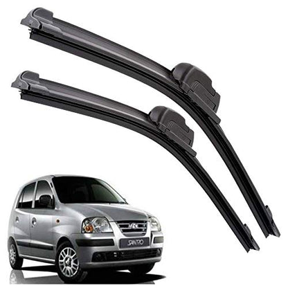 Euro Care Windshield Car Wiper Blades Compatibility with Tata Altroz - Set of 2Pc (D-24,P-16)|B0B7XRMBJ3