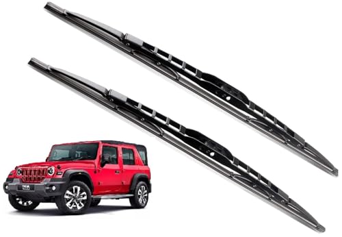 Euro Care Metal Type Wiper Blade Compatibility with Tata Altroz Windshield Car Wiper Blade Size D-24,P-16|B0B7XMDG6M