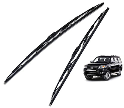 Euro Care Metal Type Wiper Blade Compatibility with Tata Altroz Windshield Car Wiper Blade Size D-24,P-16|B0B7XMDG6M