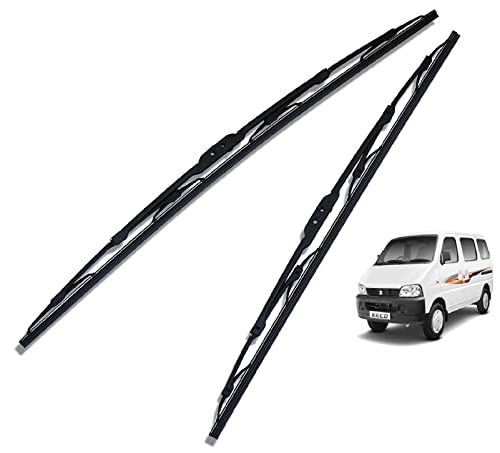 Euro Care Metal Type Wiper Blade Compatibility with Tata Altroz Windshield Car Wiper Blade Size D-24,P-16|B0B7XMDG6M