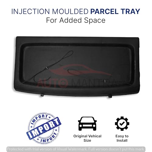 Car Parcel Tray Diggi Luggage Tray in Perfect Fitting Compatible for Baleno 22|B0F6V9HB74