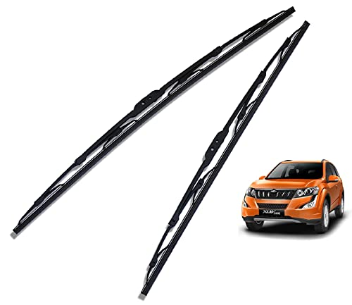 Euro Care Metal Type Wiper Blade Compatibility with Tata Altroz Windshield Car Wiper Blade Size D-24,P-16|B0B7XMDG6M