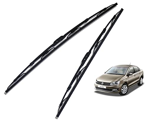 Euro Care Metal Type Wiper Blade Compatibility with Tata Altroz Windshield Car Wiper Blade Size D-24,P-16|B0B7XMDG6M